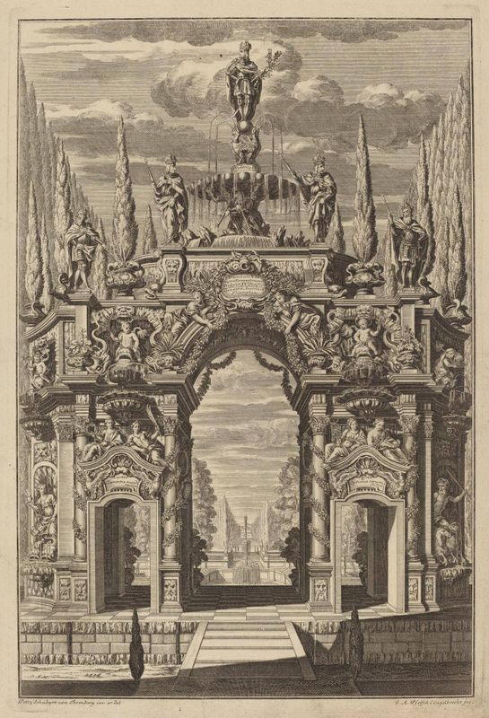 Triumphal Arch for Friedrich IV