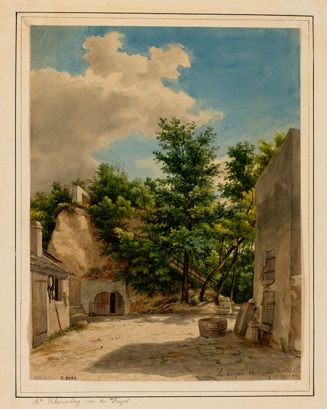 Montmartre en juin 1831.