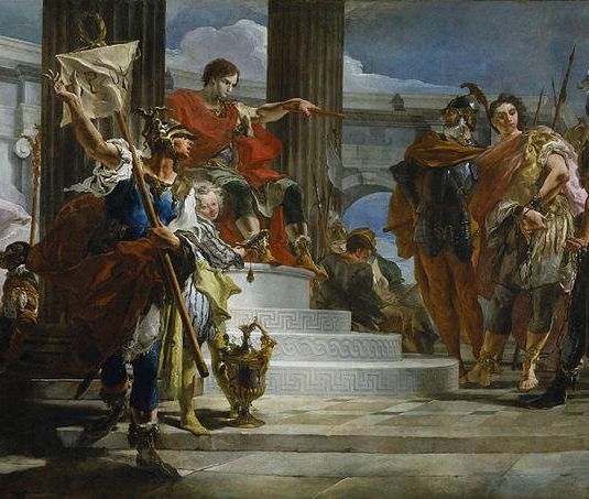Scipio Africanus Freeing Massiva (painting)