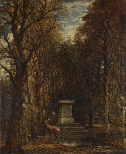 Cenotaph to the Memory of Sir Joshua Reynolds, erected in the grounds of Coleorton Hall, Leicestershire by the late Sir George Beaumont, Bt.