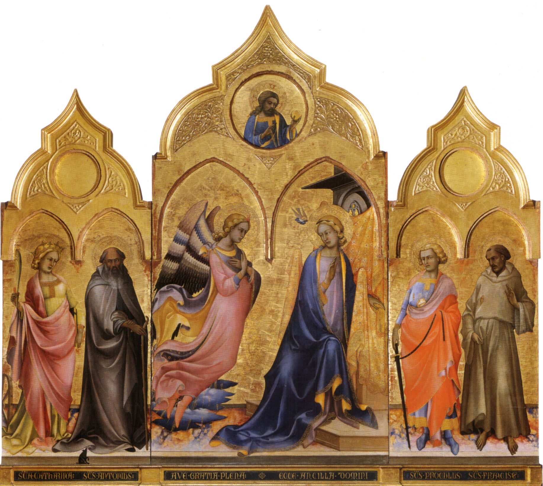 Annunciation Triptych (Lorenzo Monaco)