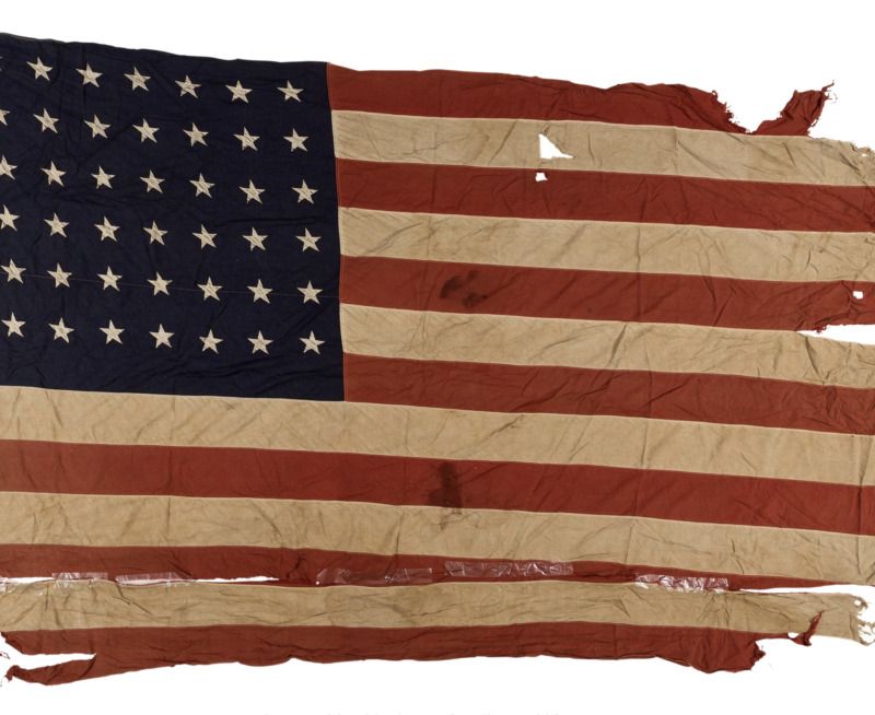 US Navy Ensign from the USS Vestal (AR-4)