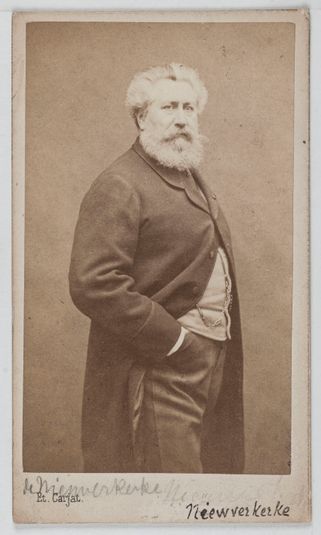 Portrait du Comte Alfred Émilien O'Hara van Nieuwerkerke (1811-1892), sculpteur et surintendant des Beaux-arts.