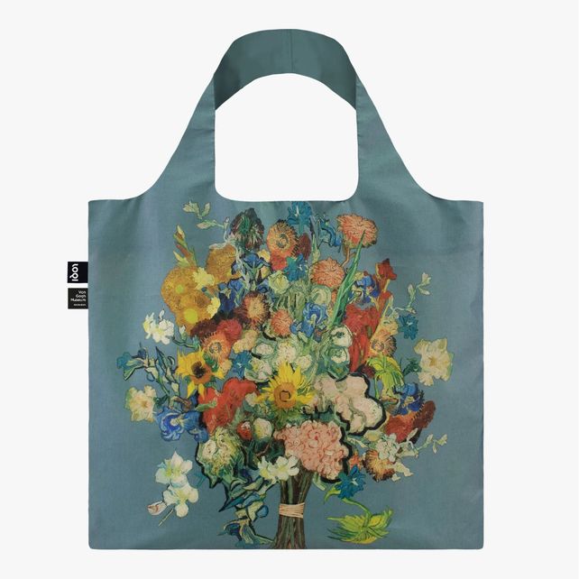 Flower Pattern Blue Bag, Van Gogh LOQI