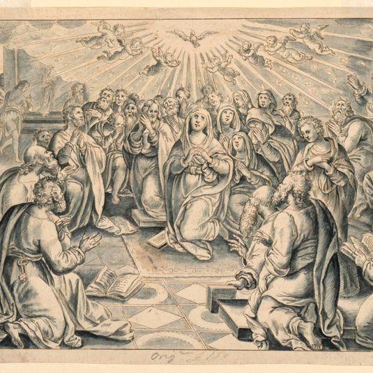 Scene from Acts of the Apostles, after Stradanus