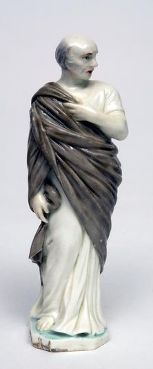 Figure: Man wearing classical robes, c.1775