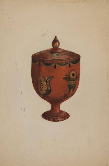 Pa. German Spice Jar