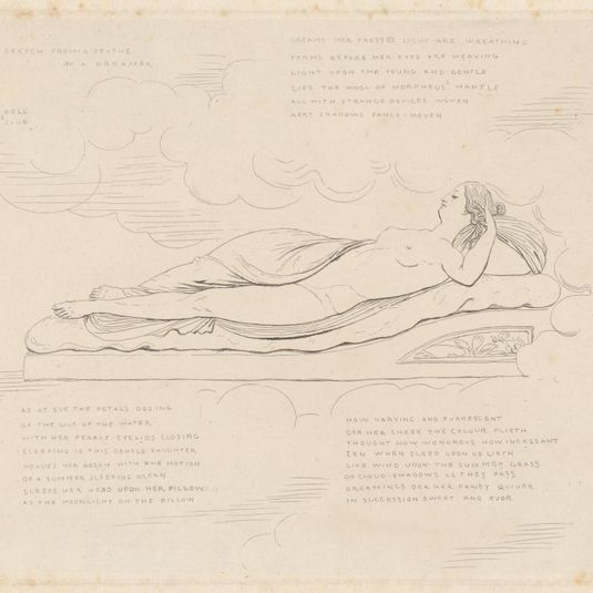 Sketch from a Statue of a Dreamer