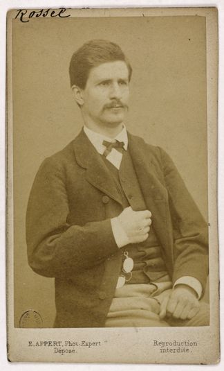 Portrait de Rossel Louis, (dit Randal), (1844-1871), (officier, membre de la Commune, fusillé)