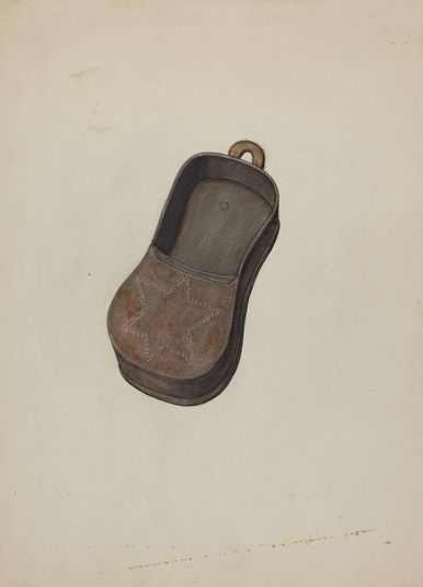 Pa. German Shoemaker's Peg Box