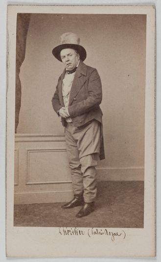 Portrait de Lhéritier Romain, (Paul Thomas dit), (1809-1885), (acteur)
