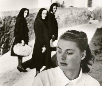 Ingrid Bergman at Stromboli, Italy