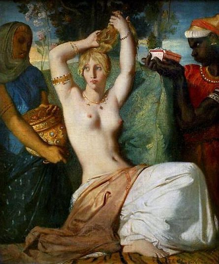 Esther Preparing Herself to Meet King Ahasuerus, also known as The Toilette of Esther