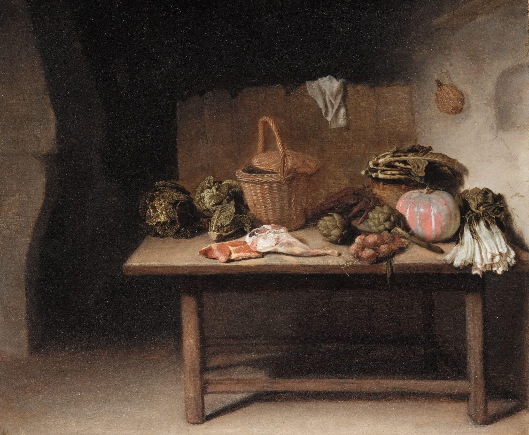 Interior with a Still Life on a Work Table