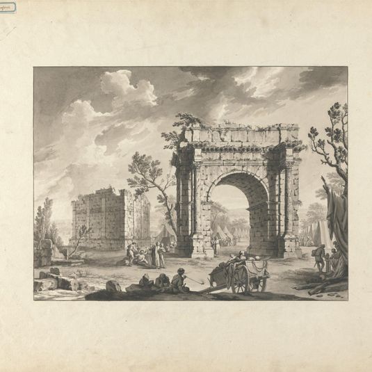 Plate twenty-one: Arch at Zanfour