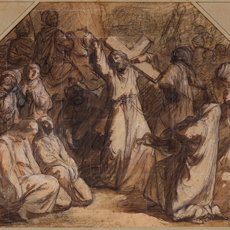 Jésus console les Saintes Femmes