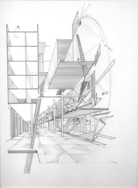 City Edge: Drawing Section AXO