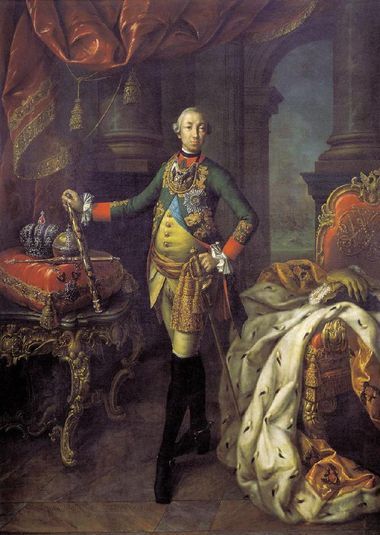 Portrait of Tsar Peter III (1728-62)