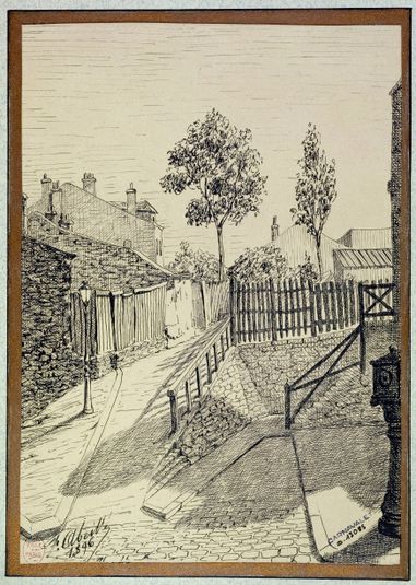Rue du Dessous-des-Berges entre la rue de Patay et la rue de Regnault, 1896