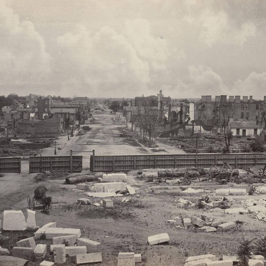Columbia, from the Captiol from the album Photographic Views of Sherman's Campaign