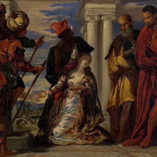 The Martyrdom of St Justina (after Veronese)