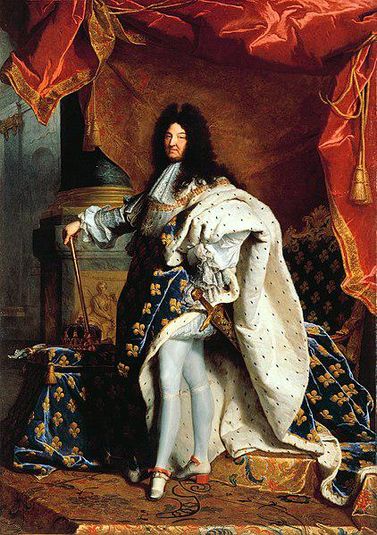 Portrait of Louis XIV (1638–1715), King of France