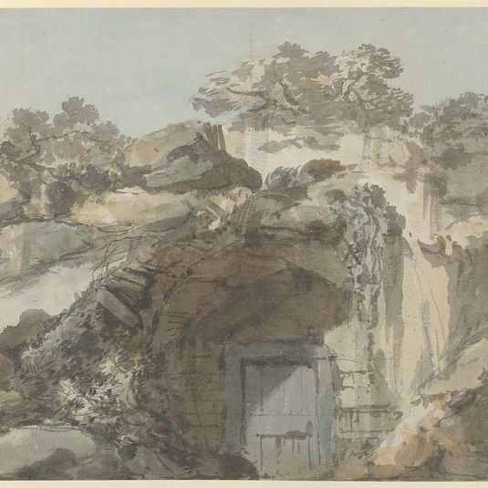 The Door of a Grotto