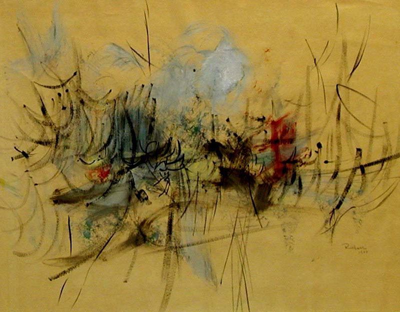 Untitled (1958 Yellow Abstract)