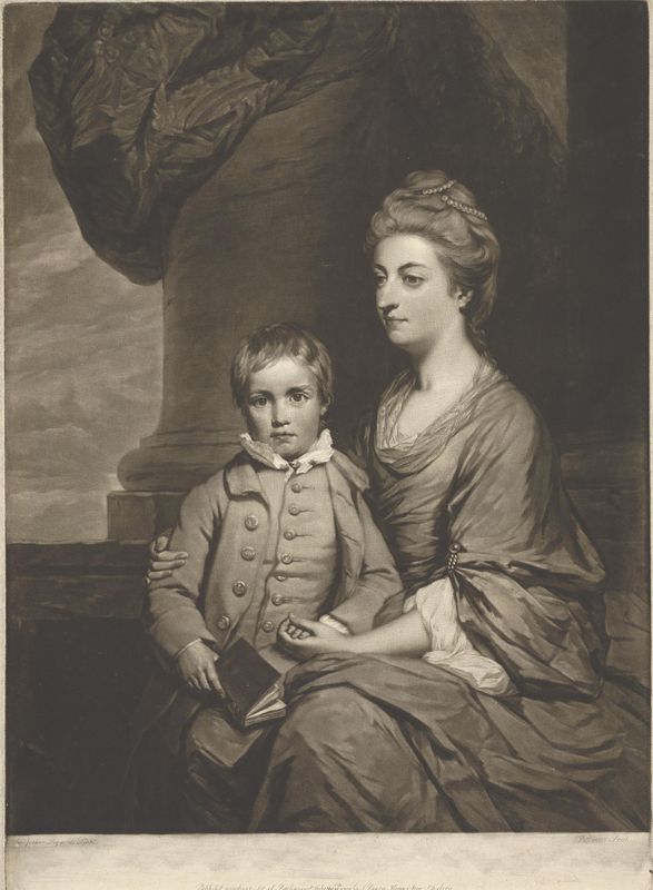 Elizabeth, Countess of Pembroke, and the Rt. Honble. George, Lord Herbert