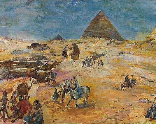 Pyramids at Gizeh