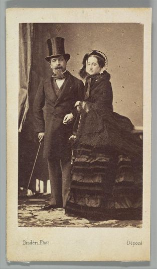 [Napoleon III and Empress Eugenie]
