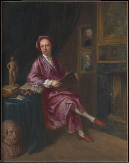 Portrait of the Artist’s Son, Jonathan Richardson the Younger, in his Study