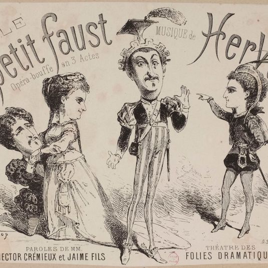 Le Petit Faust / Opéra-bouffe en 3 Actes