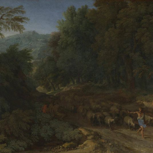 Landscape with a Shepherd and his Flock