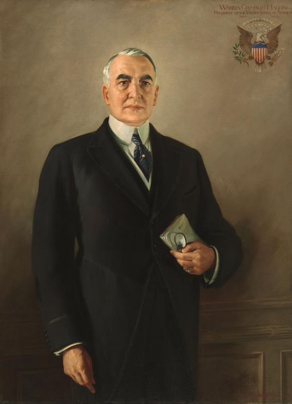 Warren G. Harding, 1865–1923