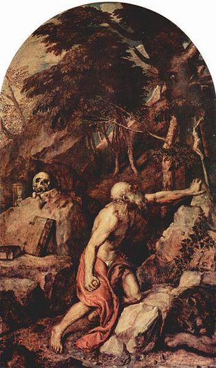 Saint Jerome in Penitence (Titian, 1552)