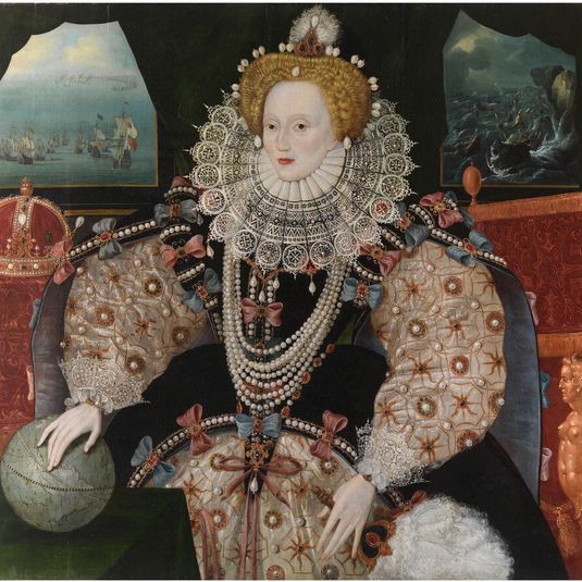 The Armada Portrait of Elizabeth I Royal Museums Greenwich