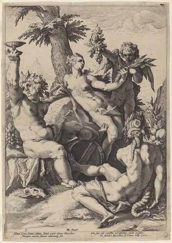 Alliance of Venus with Bacchus and Ceres