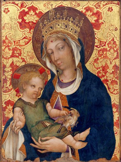 Madonna in trono con Bambino e cardellino
