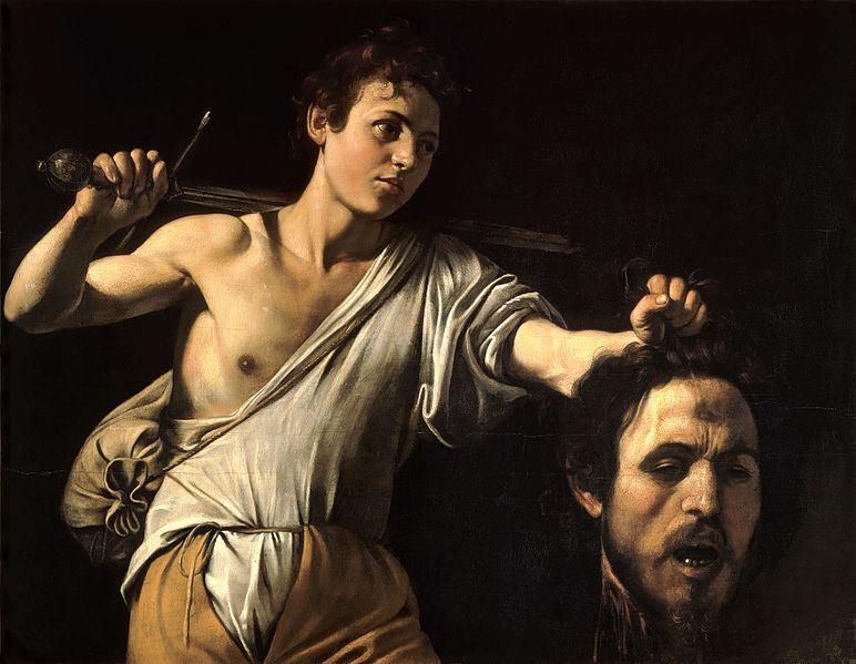 David with the Head of Goliath (Caravaggio, Vienna)