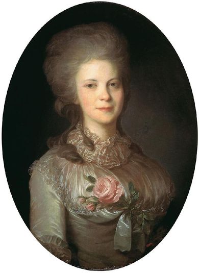 Portrait of Varvara Nikolaevna Surovceva