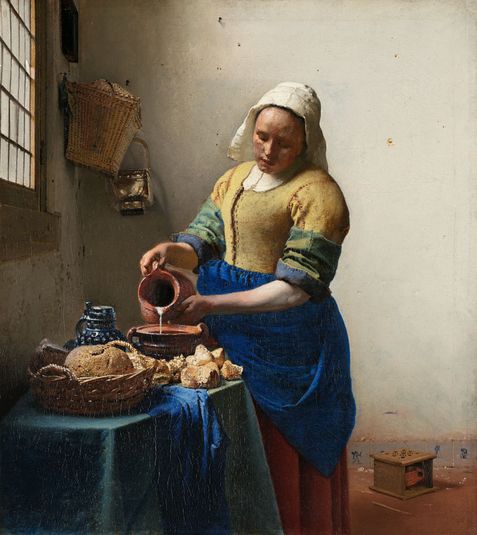 Johannes Vermeer - The Milkmaid Smartify Editions