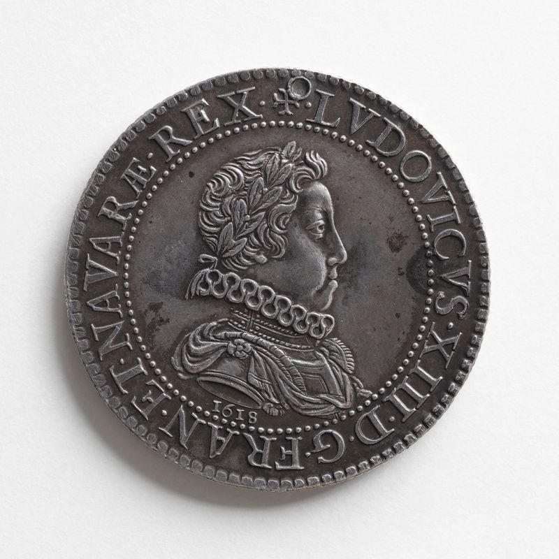 Essai du franc de Louis XIII, 1618