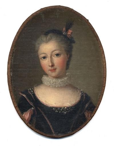 English Caroline-Charlotte of Hesse-Rheinfels-Rotenburg (1714-1741) as depicted for a panel at the Palais Bourbon