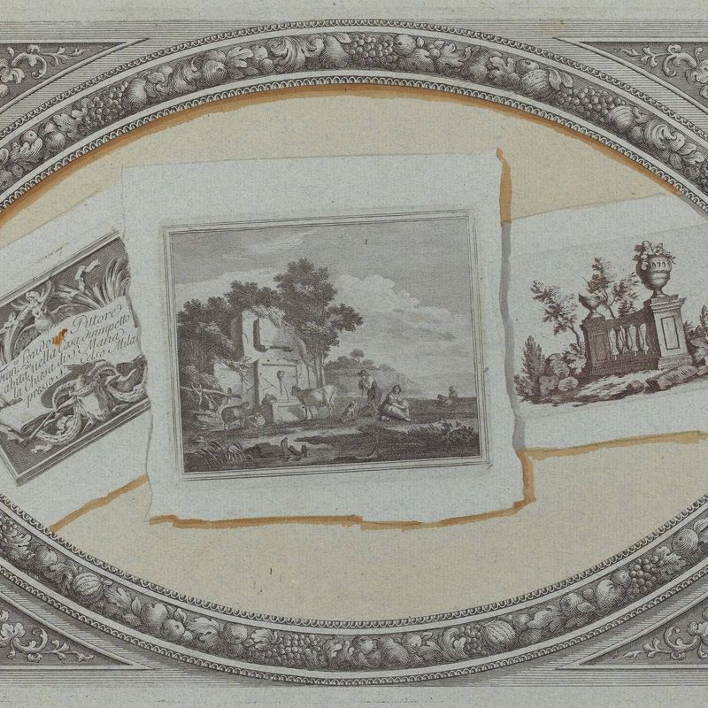Trompe l'Oeil: Prints with Londonio's Calling Card, Using Original Copperplates