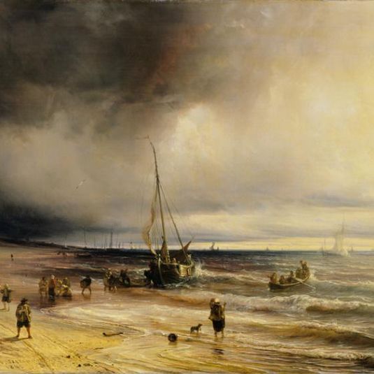 A Dutch Coast Scene
