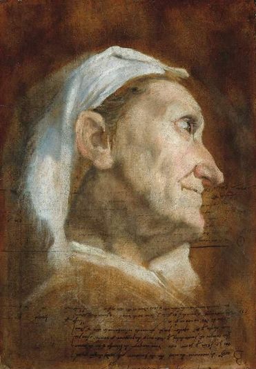 Head of an old woman