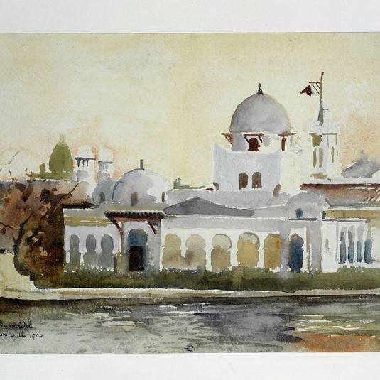 Exposition de 1900, le pavillon de la Turquie