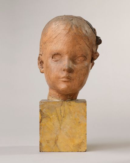 "Buste de Mademoiselle T. Nöel" ou fillette (Mademoiselle Tony Noël) ou buste d'enfant
