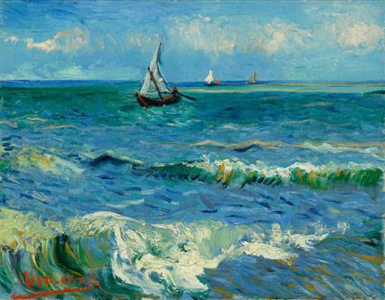 Vincent van Gogh - Seascape near Les Saintes-Maries-de-la-Mer Smartify Editions